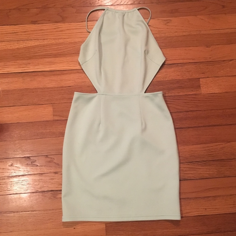 Open Back Mini Dress